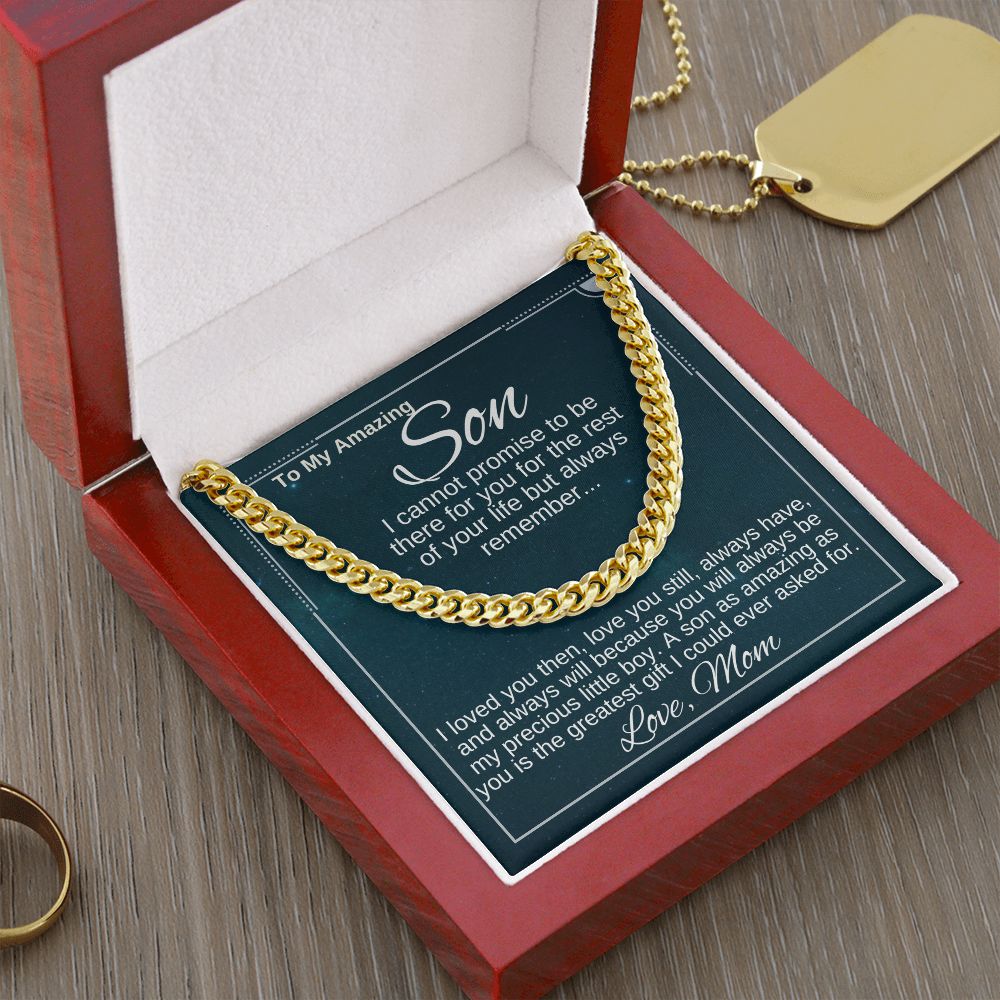 To Son - You'll Always Be My Precious Little Boy