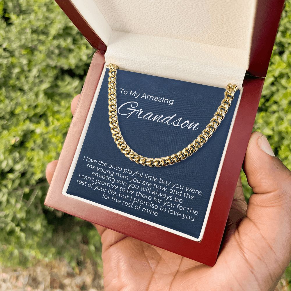 To Grandson - Promise To Love You For the Rest Of My Life