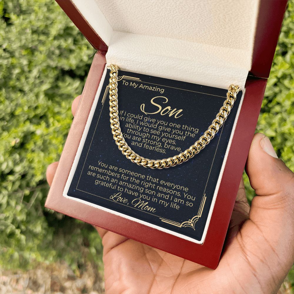 To Son - You Are Strong, Brave, and Fearless