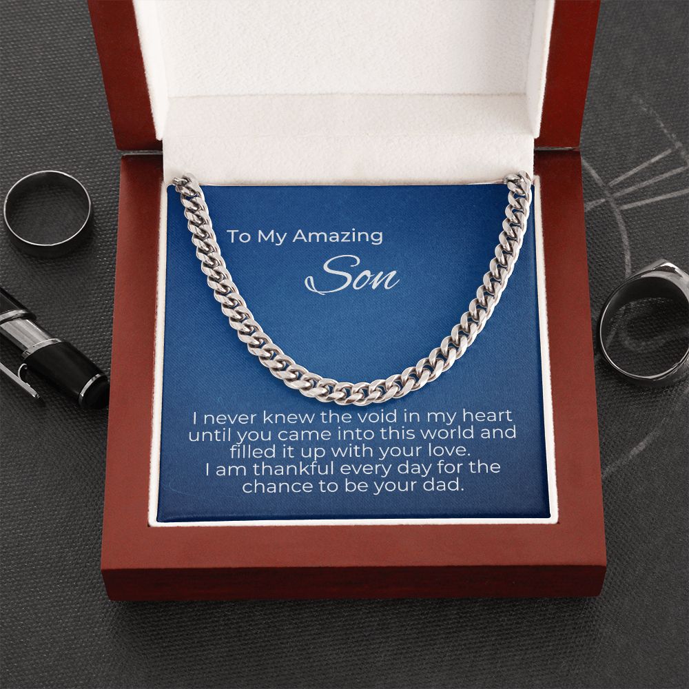 To Son - You Filled The Void In My Heart- From Your Dad