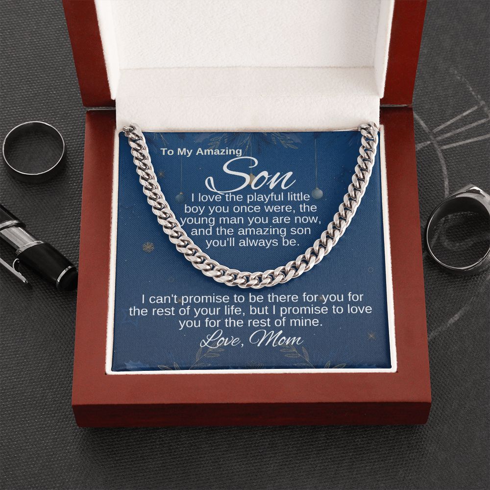 To Son - I Promise to Love You For The Rest Of Your Life