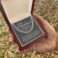 valentine's gifts for him, valentine's day gift for husband, message card jewelry, cuban link chain, gift for a husband on valentine's day, personalized valentine gifts for husband, fun valentine gifts for husband