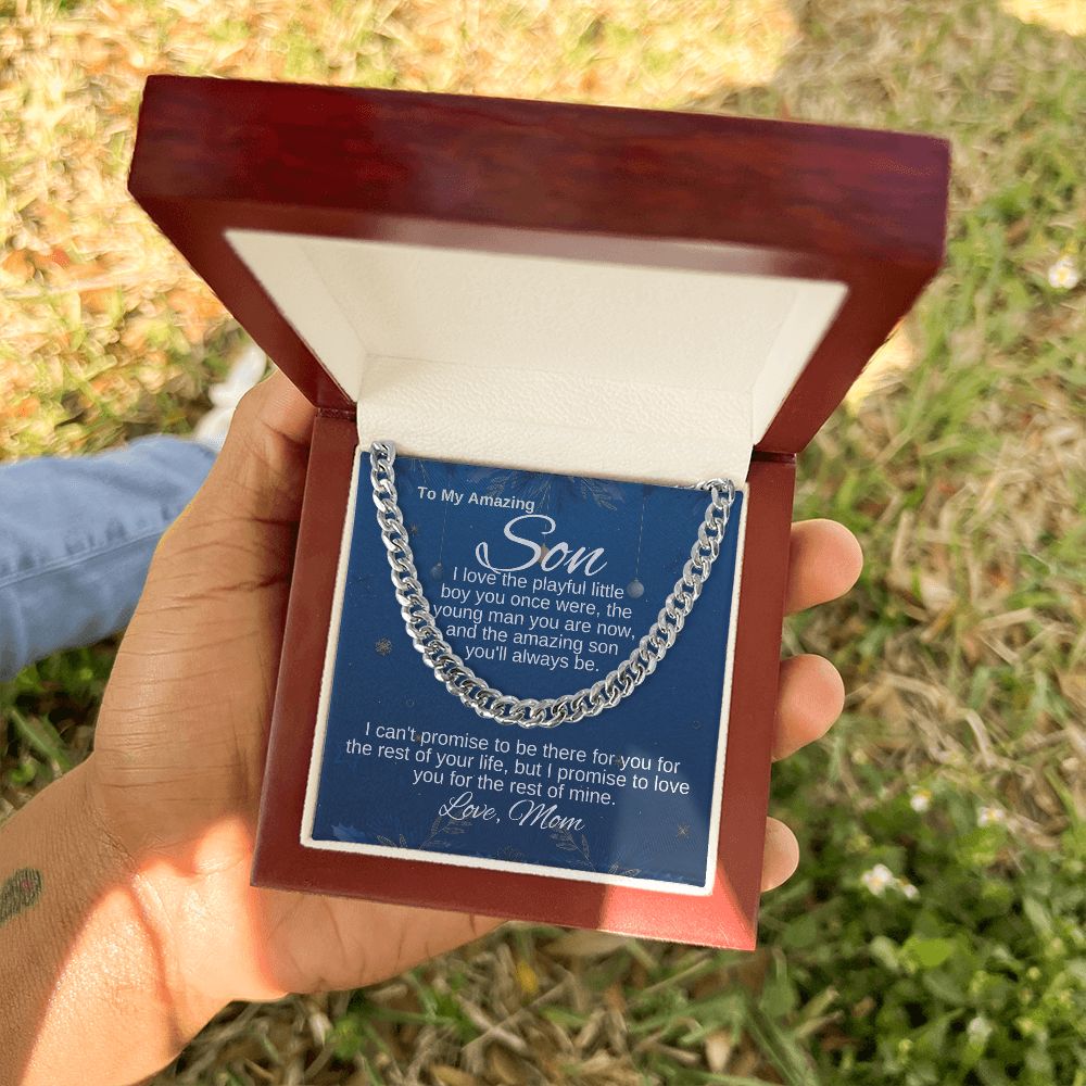 To Son - I Promise to Love You For The Rest Of Your Life