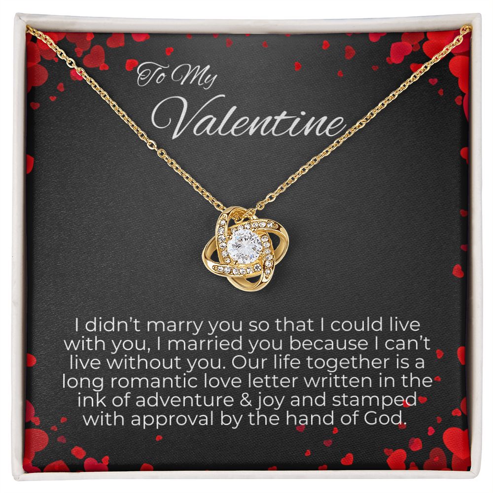 To My Wife - I Can't' Live Without You