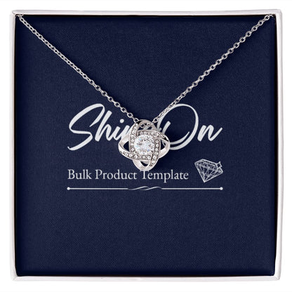 Necklace For Wife, Jewelry Gifts For Wife, unique valentine gifts for wife,  love knot necklace,meaningful gifts, personalized gifts,