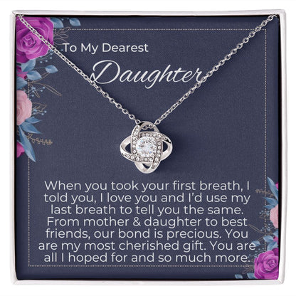 To Daughter - Our Mother Daughter Bond Is Precious