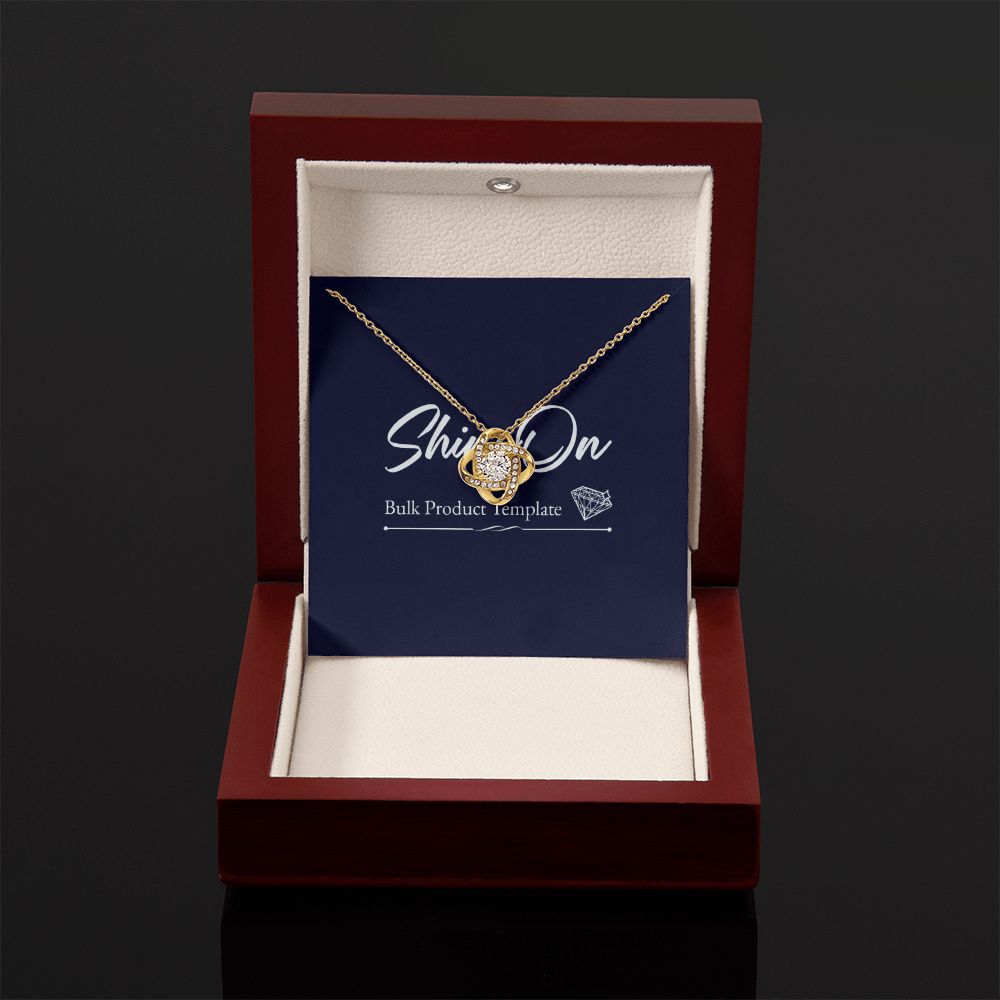 Necklace For Wife, Jewelry Gifts For Wife, unique valentine gifts for wife,  love knot necklace,meaningful gifts, personalized gifts,