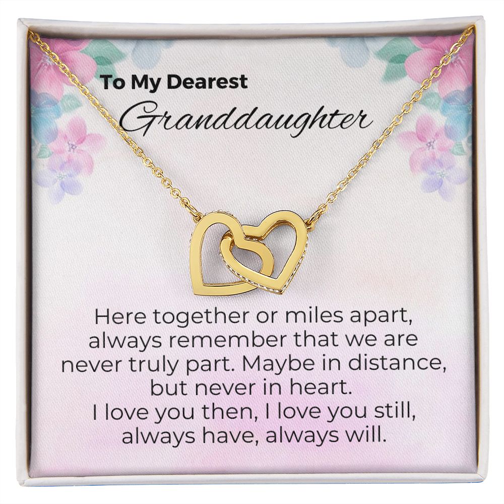 To Granddaughter - We Are Never Truly Part