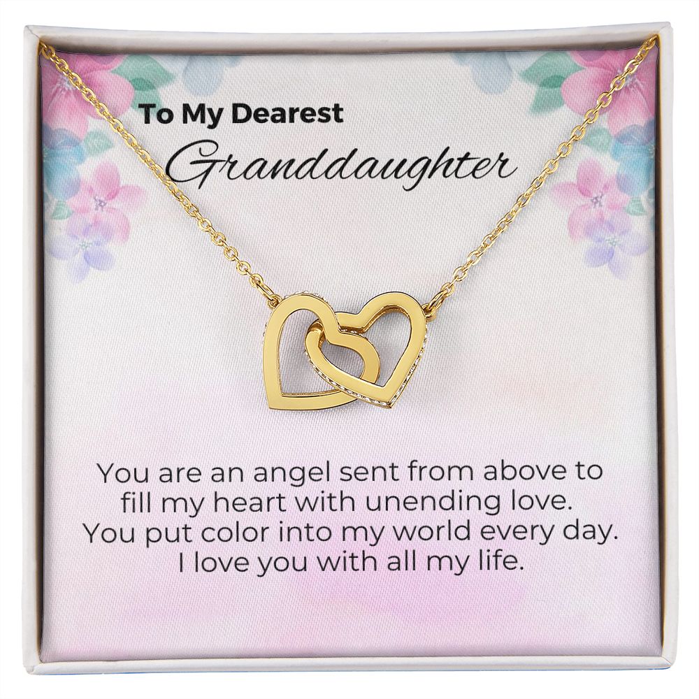 To Granddaughter - You Are An Angel Sent From Above