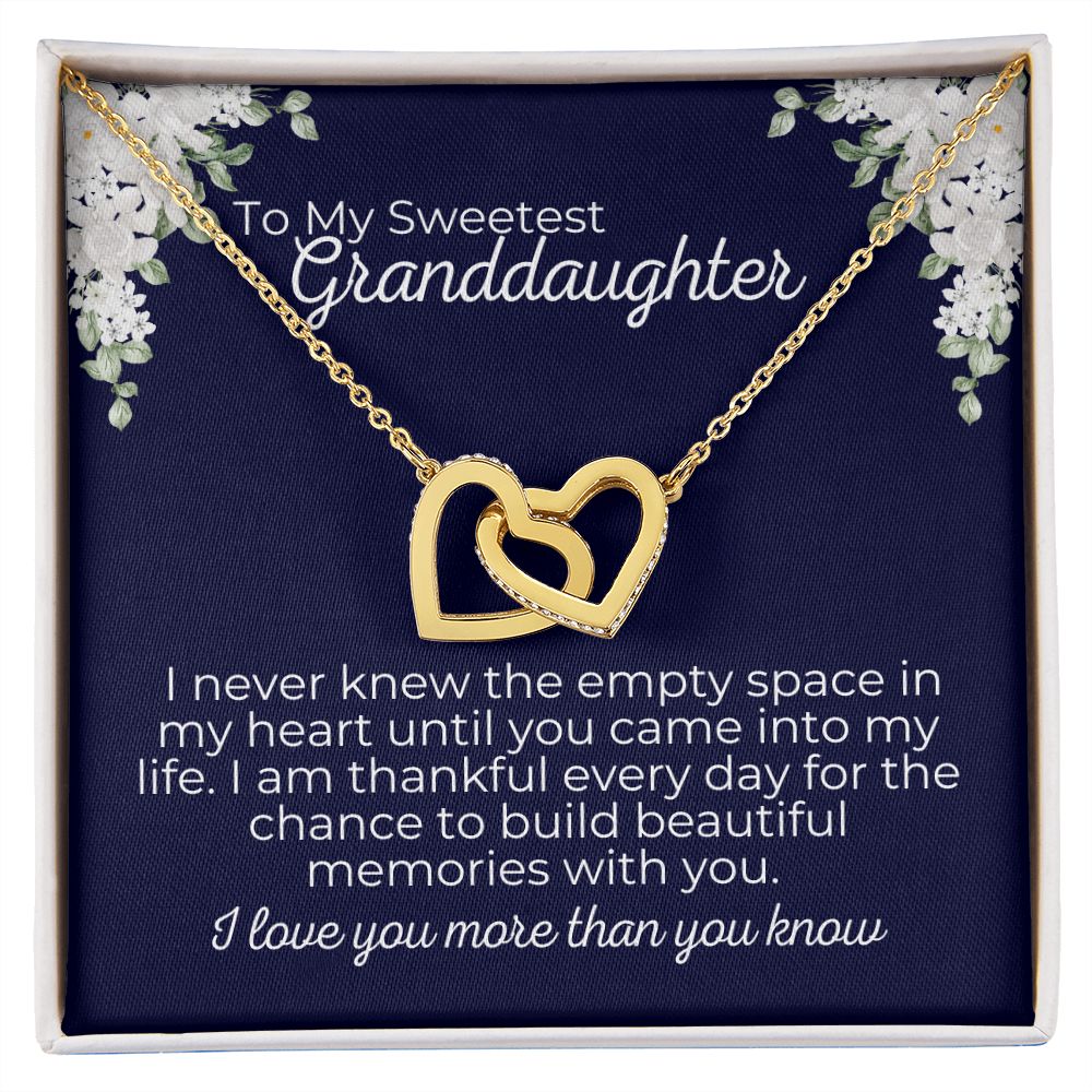 To Granddaughter - Thankful for The Fun Memories