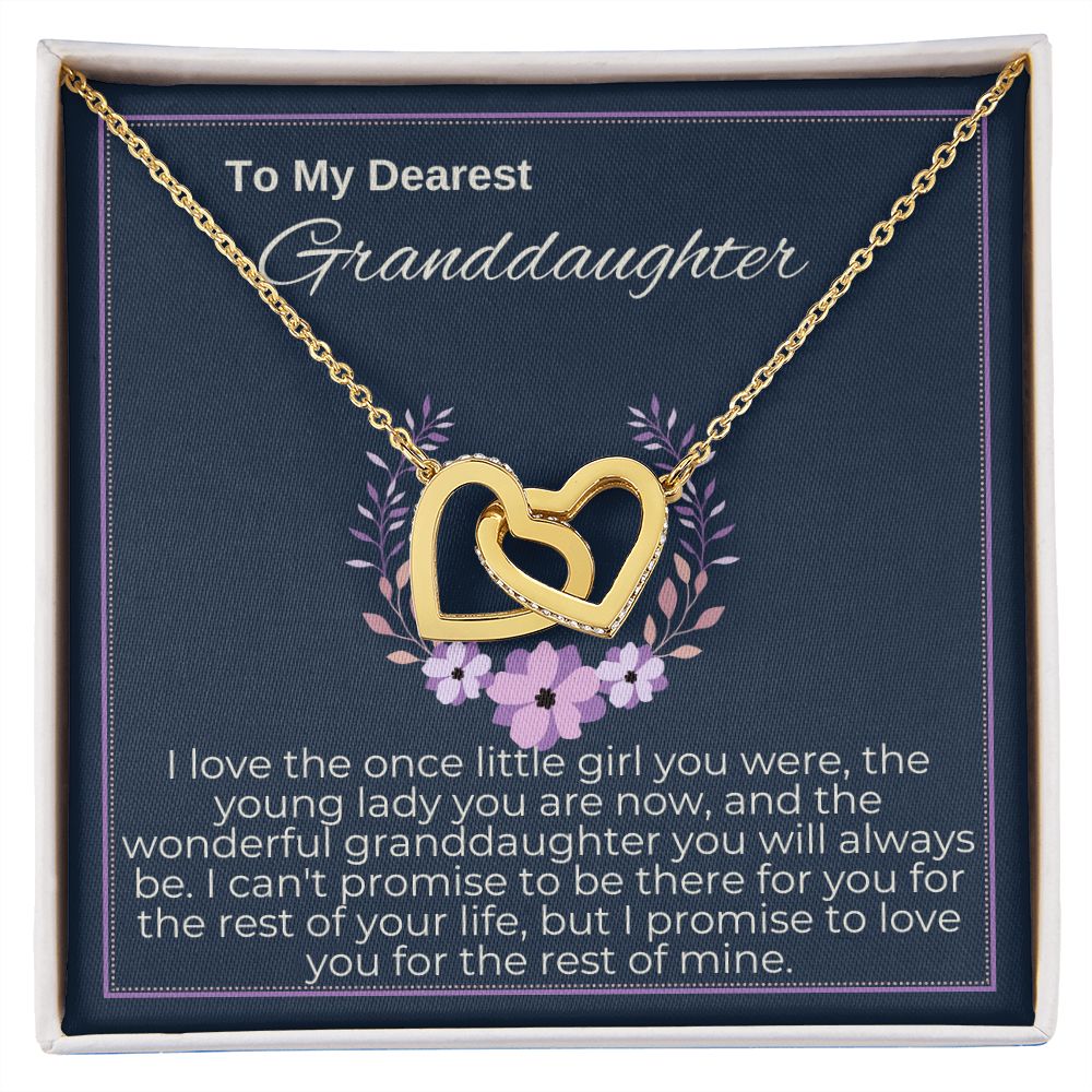 To Granddaughter - Promise To Love You For the Rest Of My Life