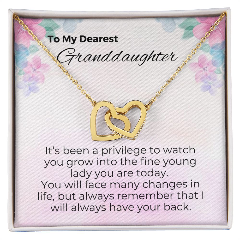To Granddaughter - I Always Have Your Back
