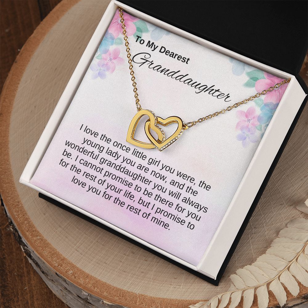To Granddaughter - I Promise to Love You Forever