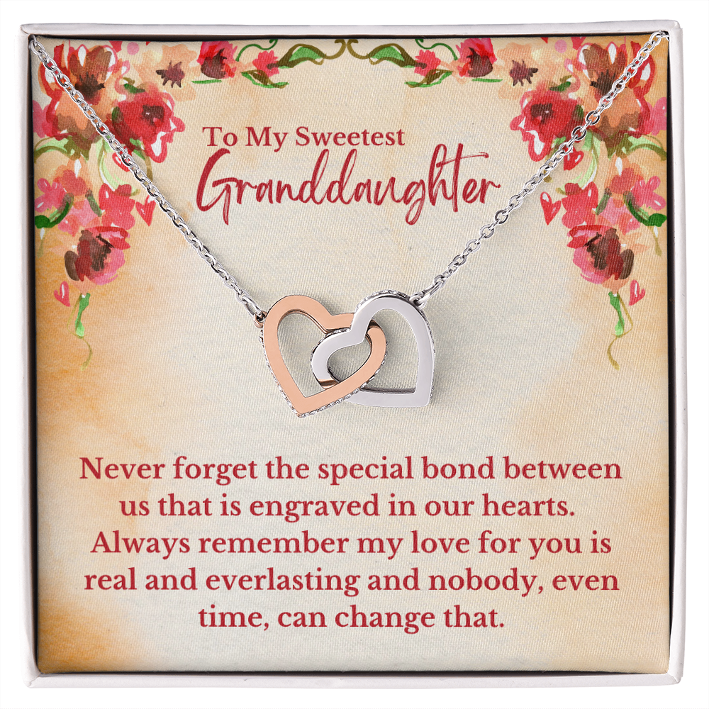 For Granddaughter - Special Bond (ILH-ORG-FL)
