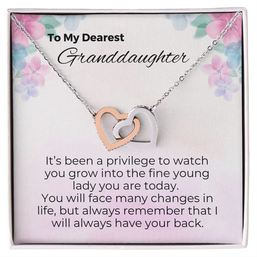 To Granddaughter - I Always Have Your Back