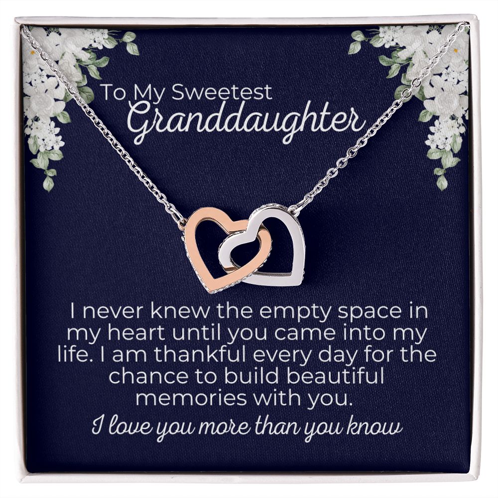 To Granddaughter - Thankful for The Fun Memories