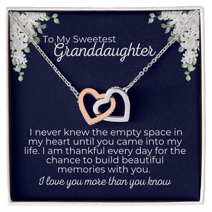 To Granddaughter - Thankful for The Fun Memories