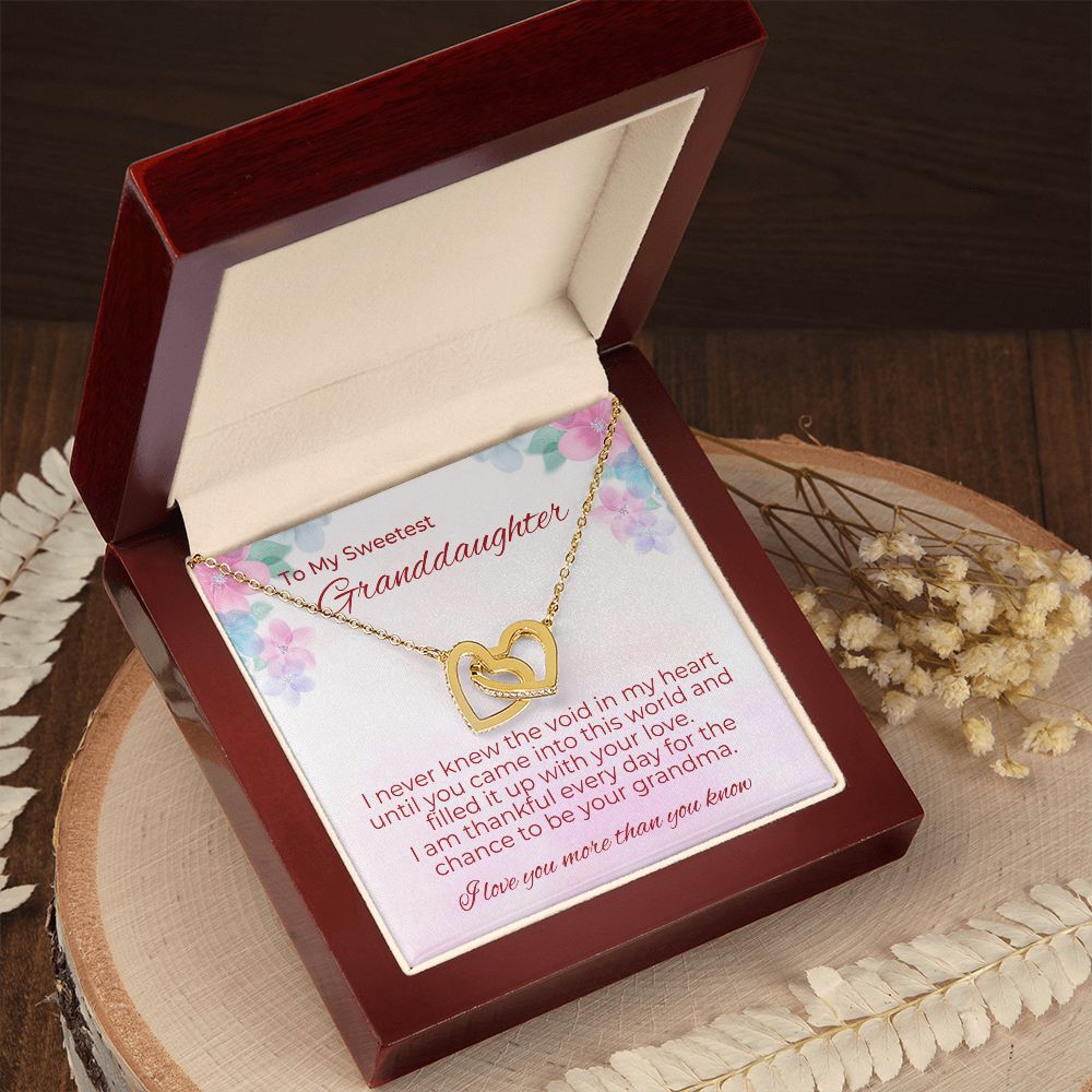 To Granddaughter - You Filled The Void In My Heart - From Grandma