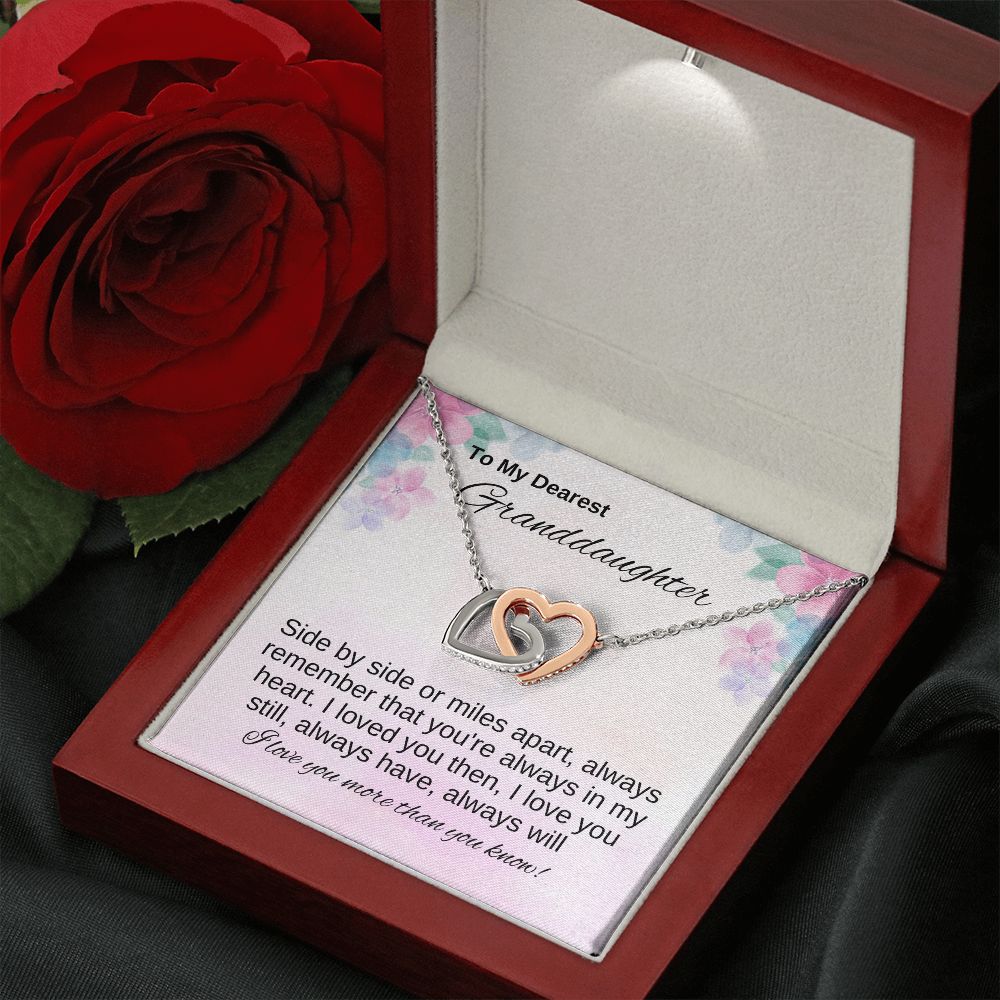 To Granddaughter - I Love You Then, Now, Always