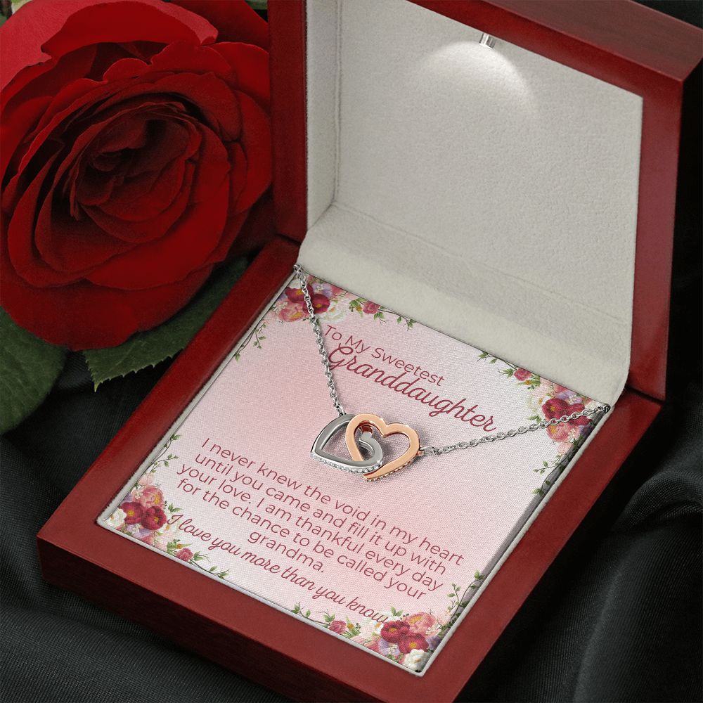 To Granddaughter - You Filled The Void In My Heart
