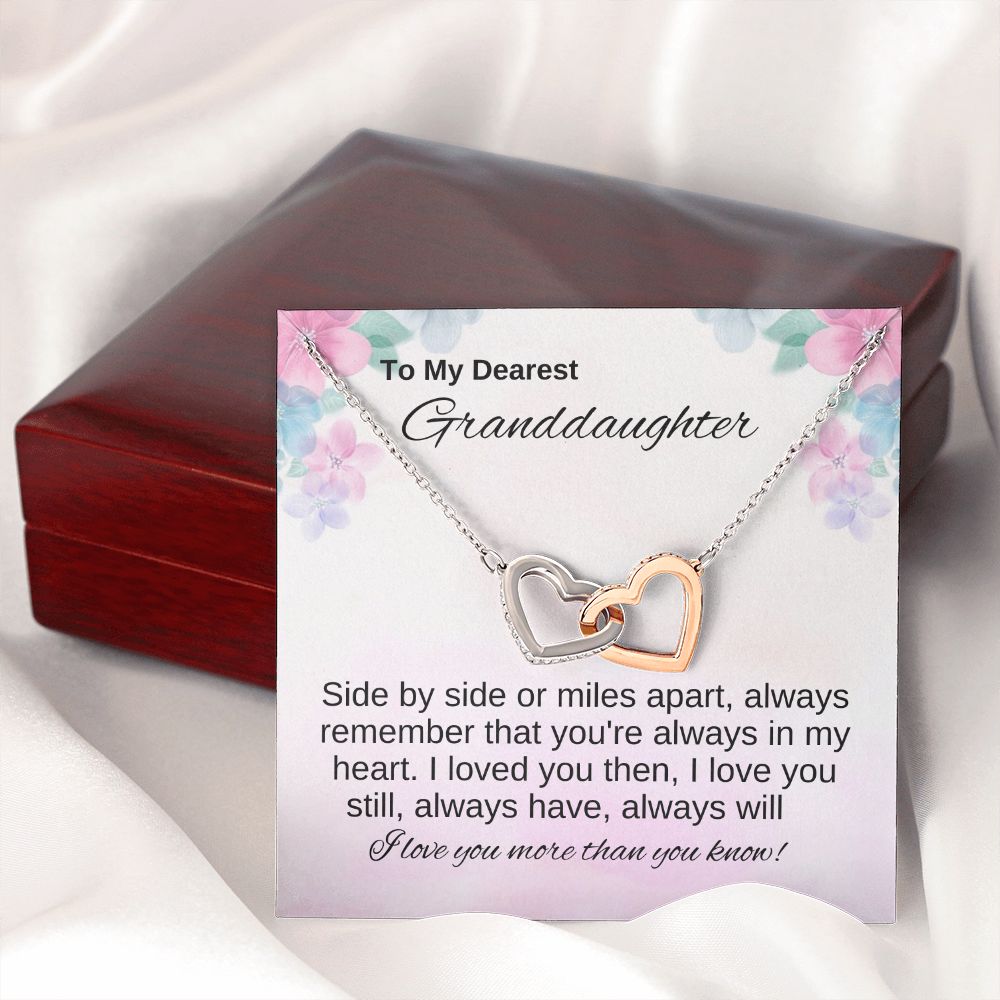 To Granddaughter - I Love You Then, Now, Always
