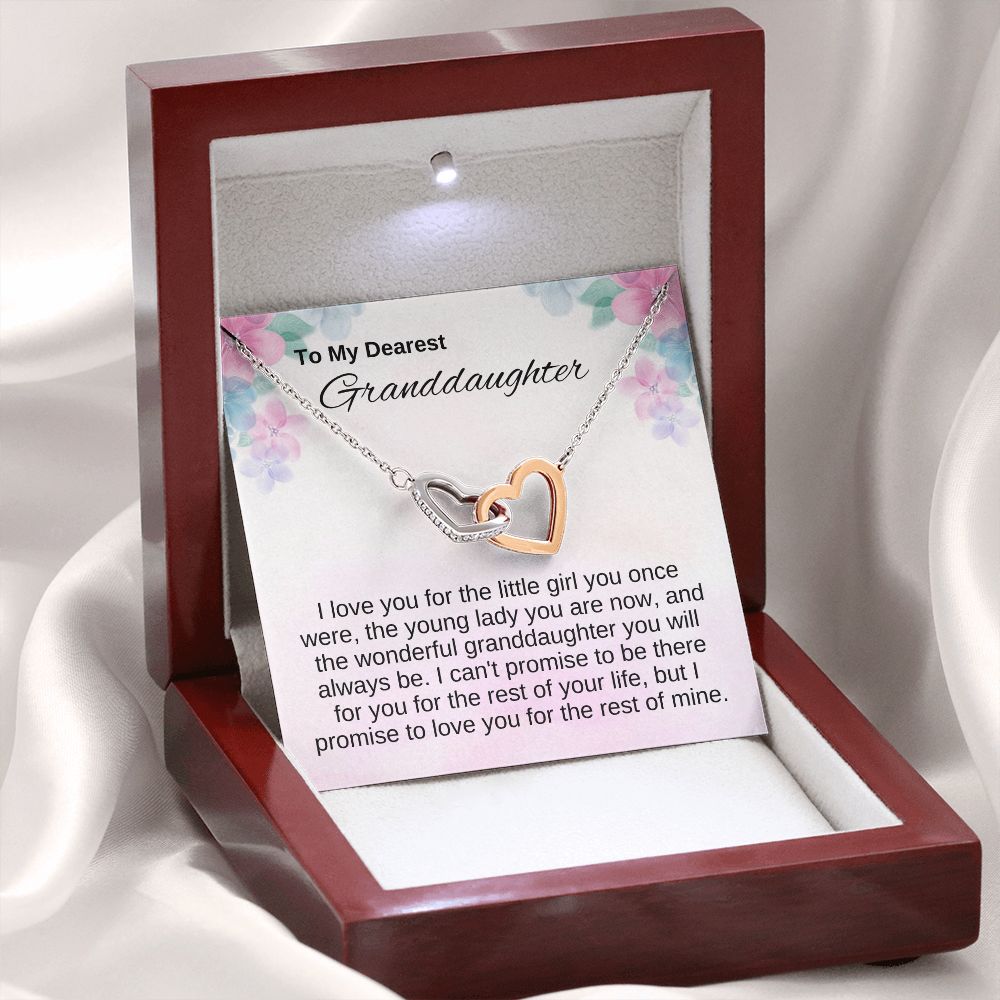 To Granddaughter - I Love You For The Little Girl You Once Were